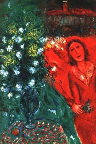 Chagall oil painting