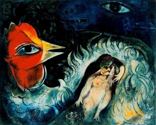 Chagall oil painting