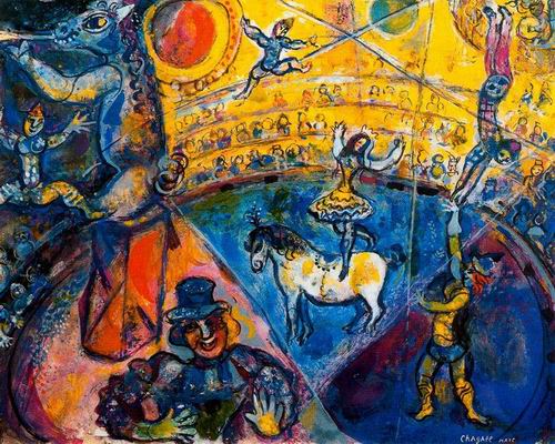 Chagall oil painting