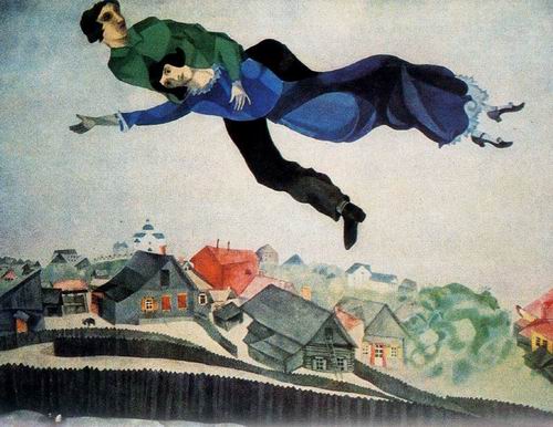 Chagall oil painting