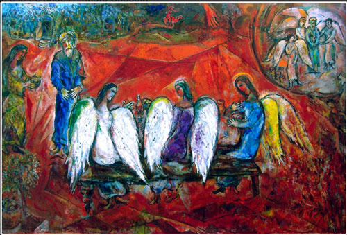 Chagall oil painting