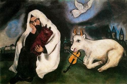 Chagall oil painting