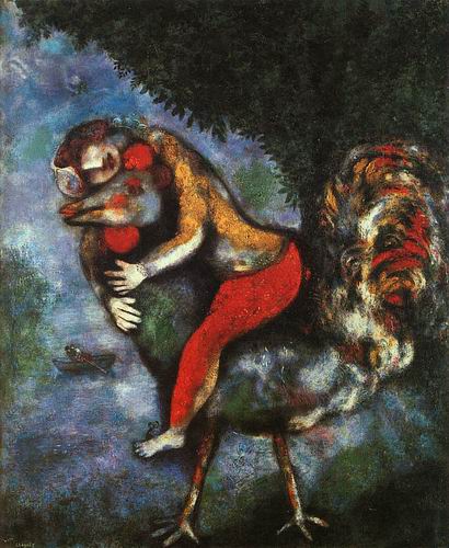 Chagall oil painting
