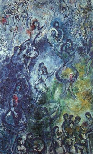 Chagall oil painting