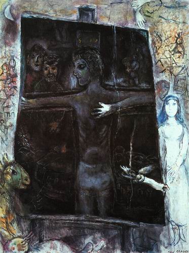 Chagall oil painting