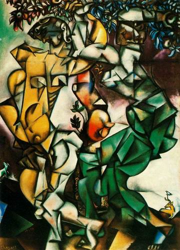 Chagall oil painting