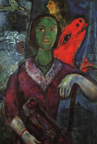 Chagall oil painting