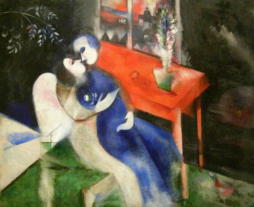 Chagall oil painting