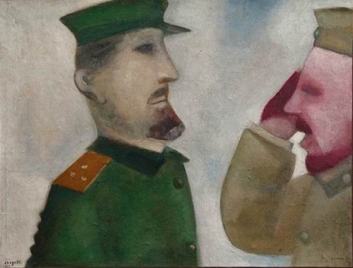 Chagall oil painting