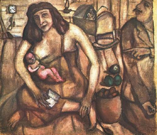 Chagall oil painting