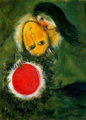 Chagall oil painting