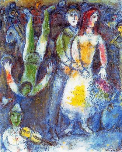 Chagall oil painting
