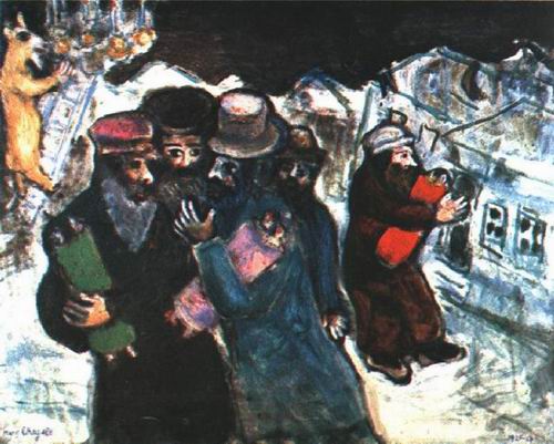 Chagall oil painting