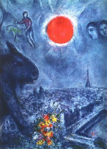 Chagall oil painting