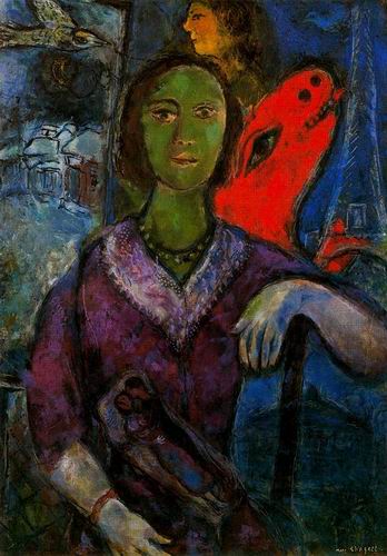 Chagall oil painting