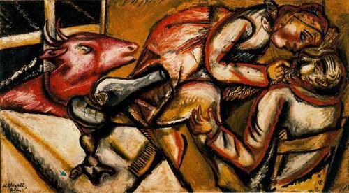 Chagall oil painting