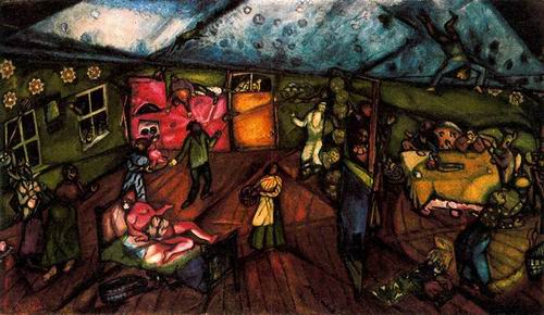 Chagall oil painting