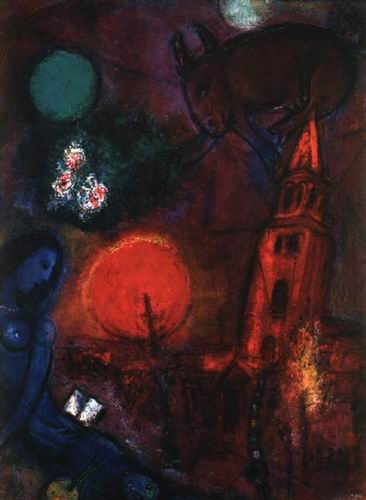 Chagall oil painting