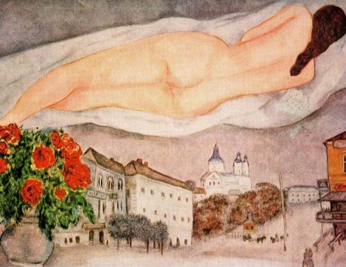 Chagall oil painting