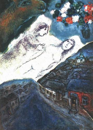 Chagall oil painting