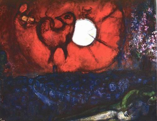 Chagall oil painting
