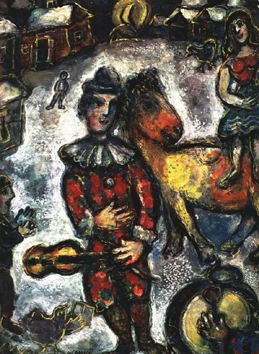 Chagall oil painting