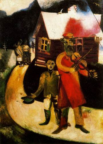 Chagall oil painting