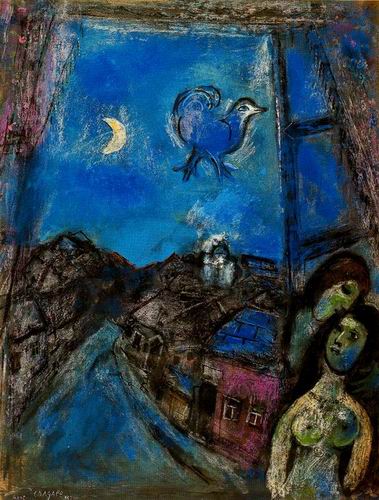 Chagall oil painting