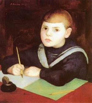 Diego Rivera oil painting