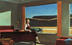Edward Hopper oil painting
