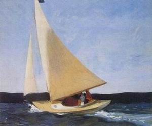 Edward Hopper oil painting