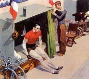 Edward Hopper oil painting