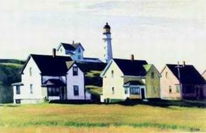 Edward Hopper oil painting