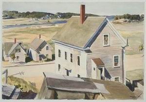 Edward Hopper oil painting