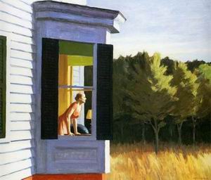 Edward Hopper oil painting