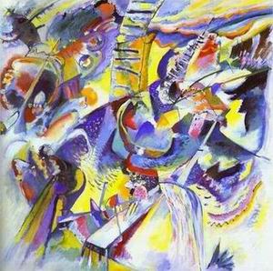 Kandinsky oil painting