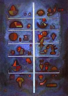 Kandinsky oil painting