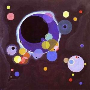 Kandinsky oil painting