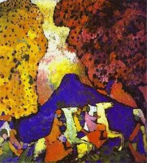 Kandinsky oil painting
