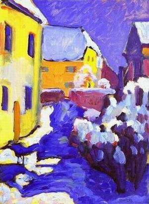Kandinsky oil painting