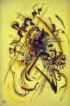 Kandinsky oil painting