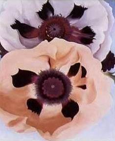 Keeffe oil painting