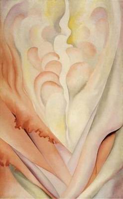 Keeffe oil painting