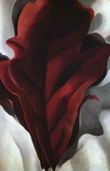 Keeffe oil painting