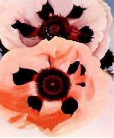 Keeffe oil painting