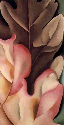 Keeffe oil painting