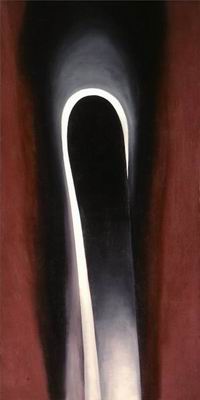 Keeffe oil painting