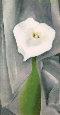 Keeffe oil painting