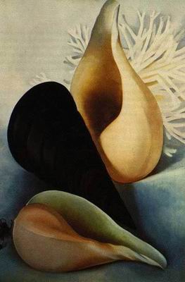 Keeffe oil painting