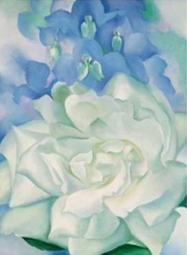 Keeffe oil painting